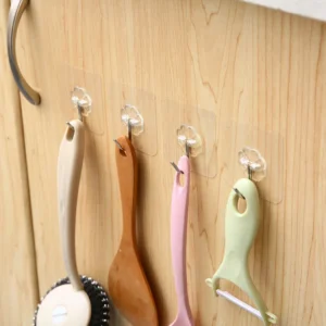 Suction Cup Hooks No Drilling Strong Suction Cup Holder With Plastic Hooks For Glass Window Wall Hook Home Kitchen Bathroom Hook